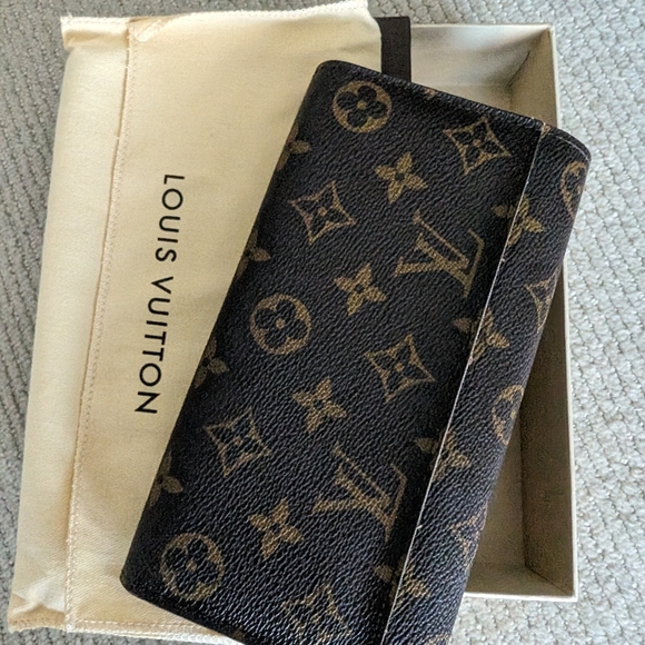 Louis Vuitton Monogram Canvas Sarah Bifold Long Wallet - Picture 6 of 7